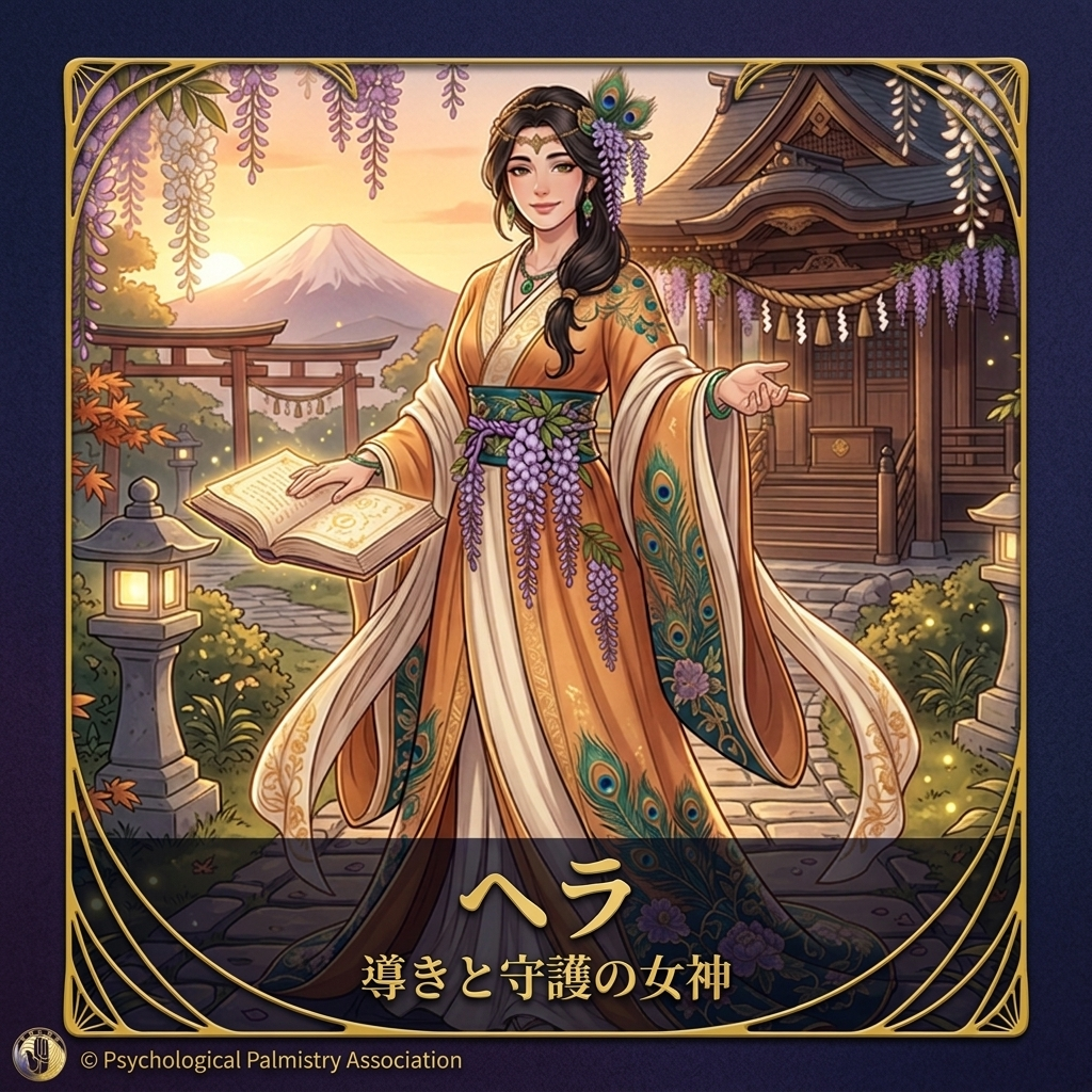 女神タイプ診断 ヘラ 教育と導きの女神カード