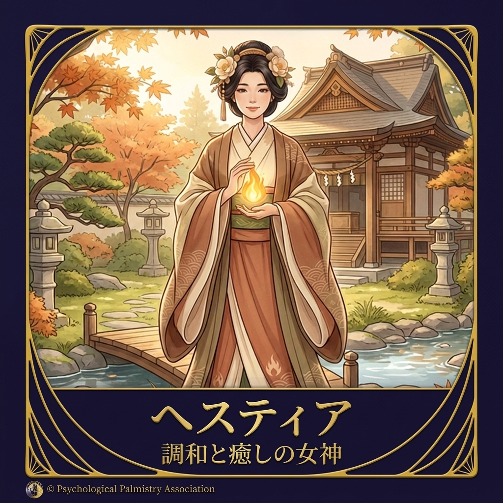 女神タイプ診断 ヘスティア 調和と柔軟の女神カード