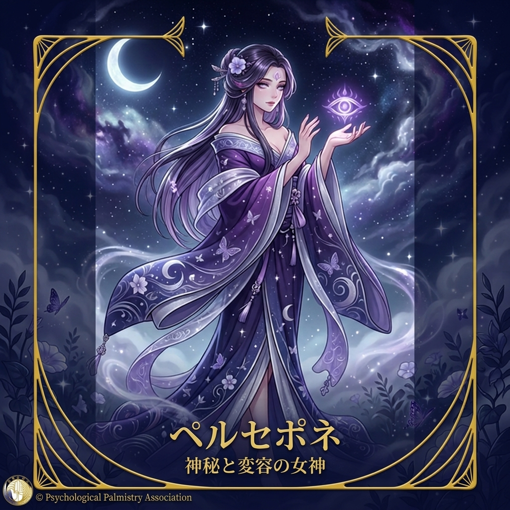 女神タイプ診断 ペルセポネ 神秘と直感の女神カード